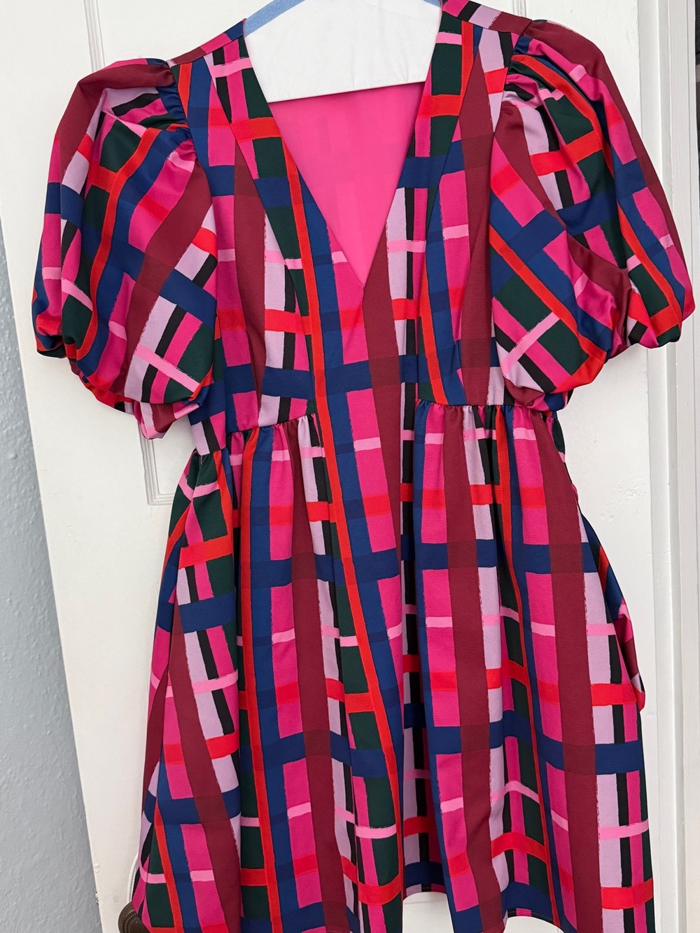 CROSBY by Molly Burch Kilby puff sleeve dress Size small